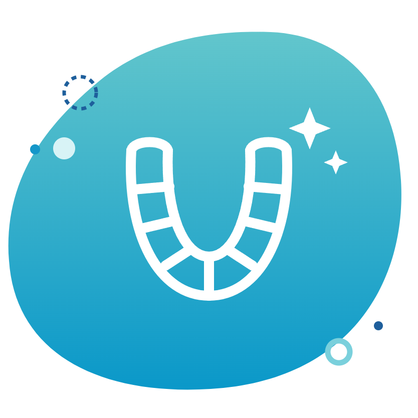 Clear aligner icon
