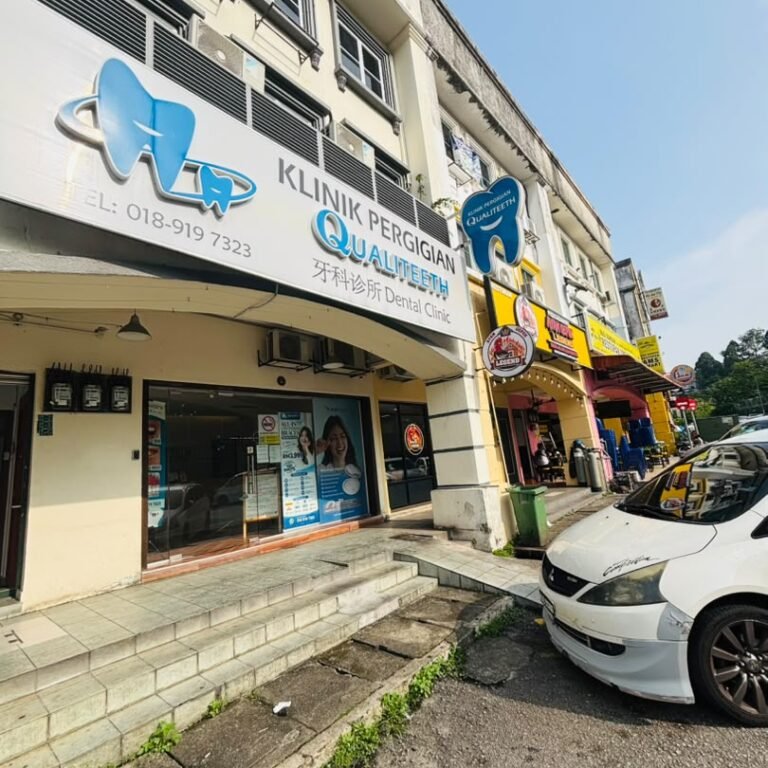 Bandar Sri Damansara shopfront, Qualiteeth Dental Clinic