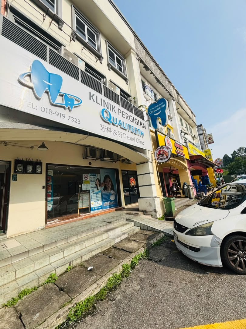 Dental clinic Bandar Sri Damansara: Qualiteeth Bandar Sri Damansara shopfront