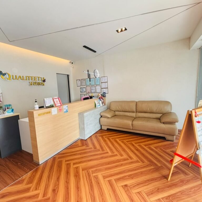 Patient waiting area at Qualiteeth Bandar Sri Damansara