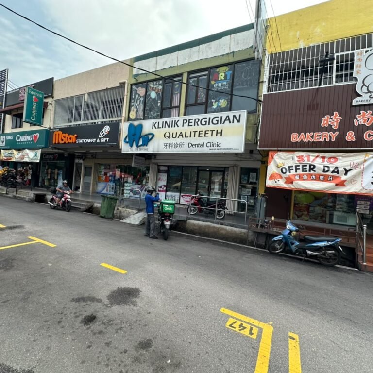 Qualiteeth Kepong Baru shopfront at Persiaran Mergastua