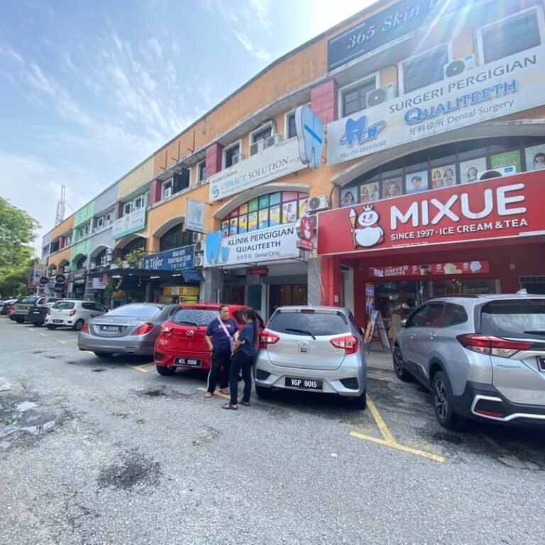 Street view of Qualiteeth Dental Clinic Kepong, Taman Sri Bintang