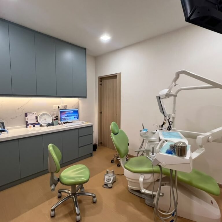 Dental treatment room at Qualiteeth Kepong, Taman Sri Bintang