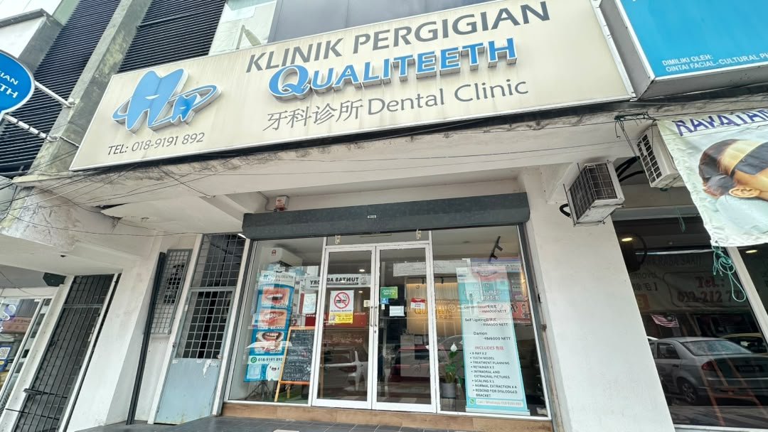 Dental clinic Serdang: Qualiteeth Olive Hill shopfront
