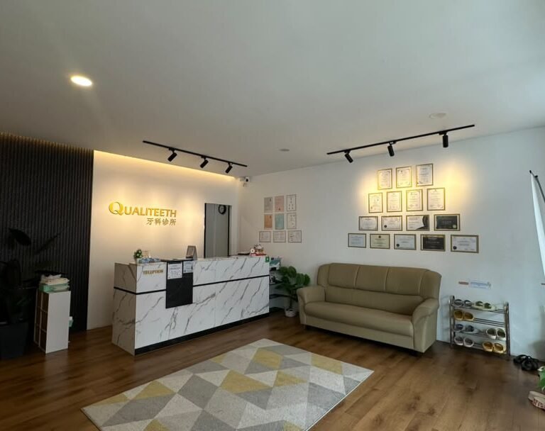 Patient waiting lounge at Qualiteeth Olive Hill