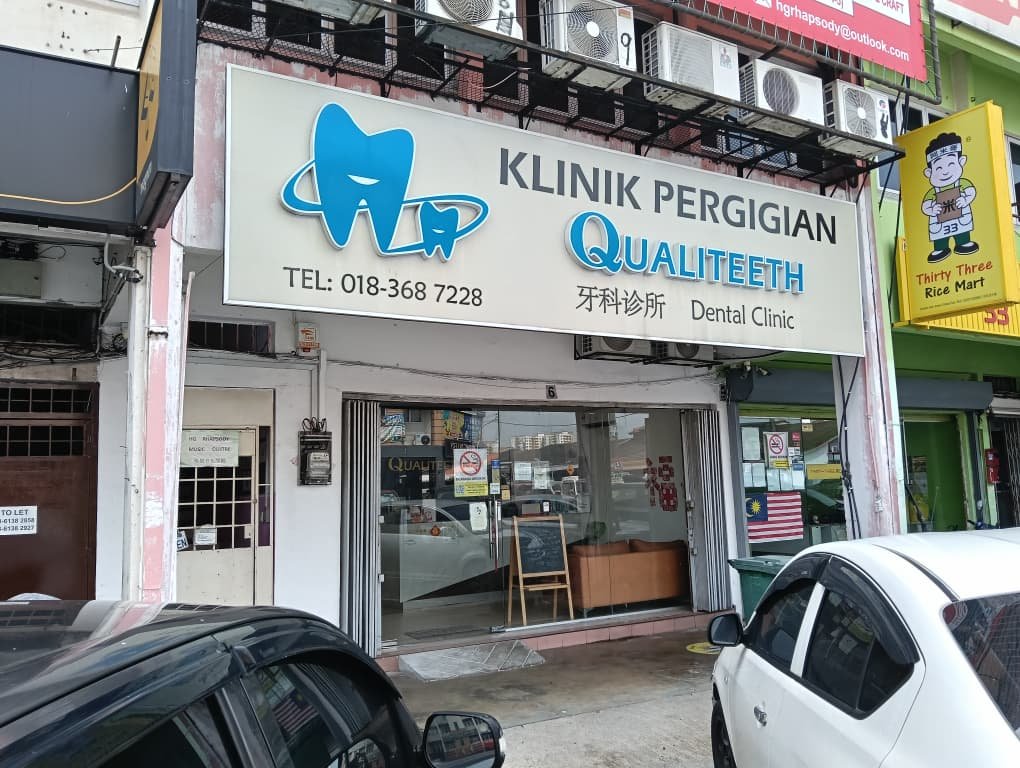 Dental clinic Selayang: Qualiteeth Selayang Jaya shopfront